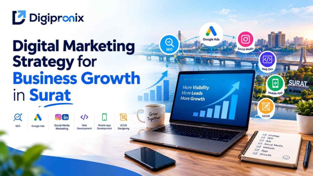 Digital Marketing Strategy for Business Growth in Surat