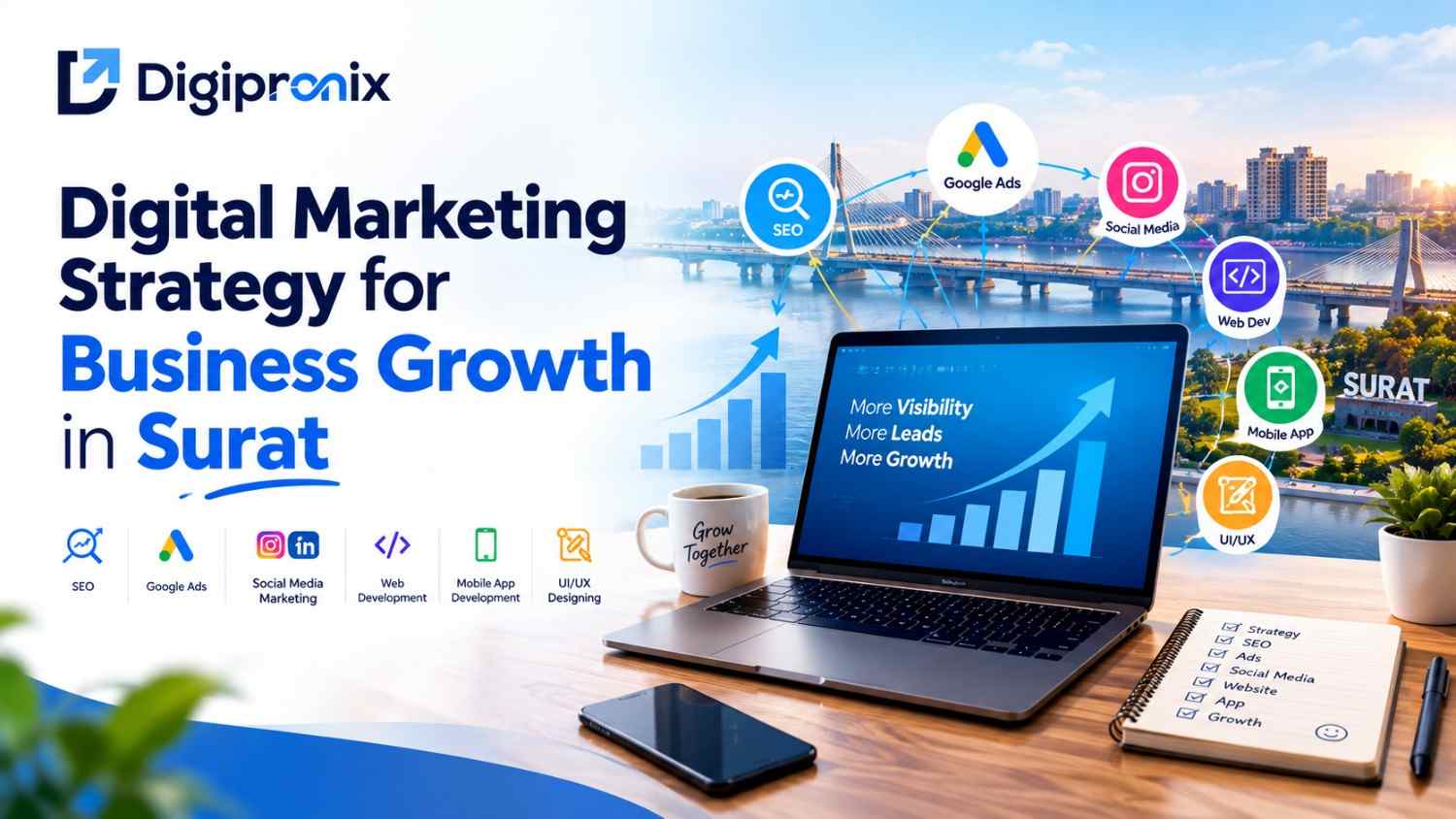 Digital Marketing Strategy for Business Growth in Surat