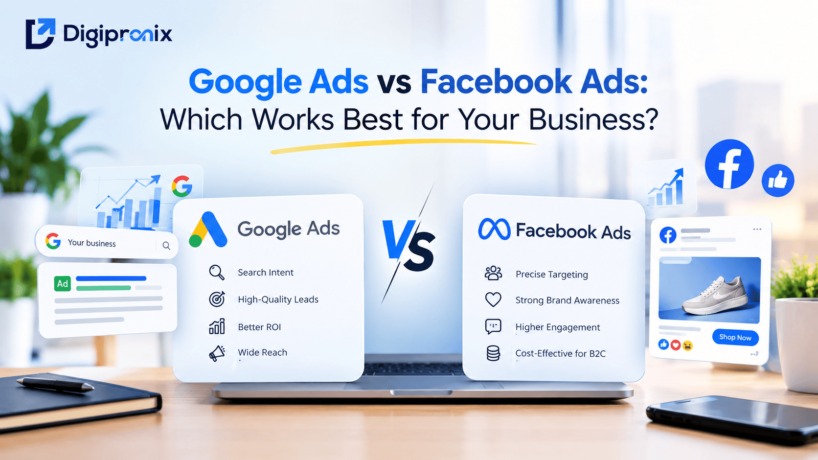 Google Ads vs Facebook Ads Which Works Best for Your Business